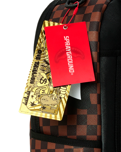 SPRAYGROUNDÂ® BACKPACK SHARKS IN PARIS GOLD DRIP BACKPACK