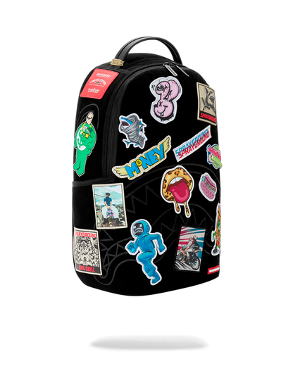 SPRAYGROUND® BACKPACK BUNCH OF VELCRO PATCHES TO MAKE YOUR BACKPACK