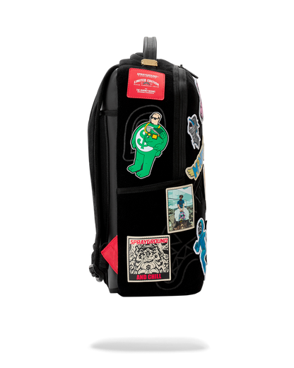 SPRAYGROUND® BACKPACK BUNCH OF VELCRO PATCHES TO MAKE YOUR BACKPACK