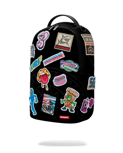 SPRAYGROUND® BACKPACK BUNCH OF VELCRO PATCHES TO MAKE YOUR BACKPACK