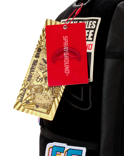 SPRAYGROUND® BACKPACK BUNCH OF VELCRO PATCHES TO MAKE YOUR BACKPACK