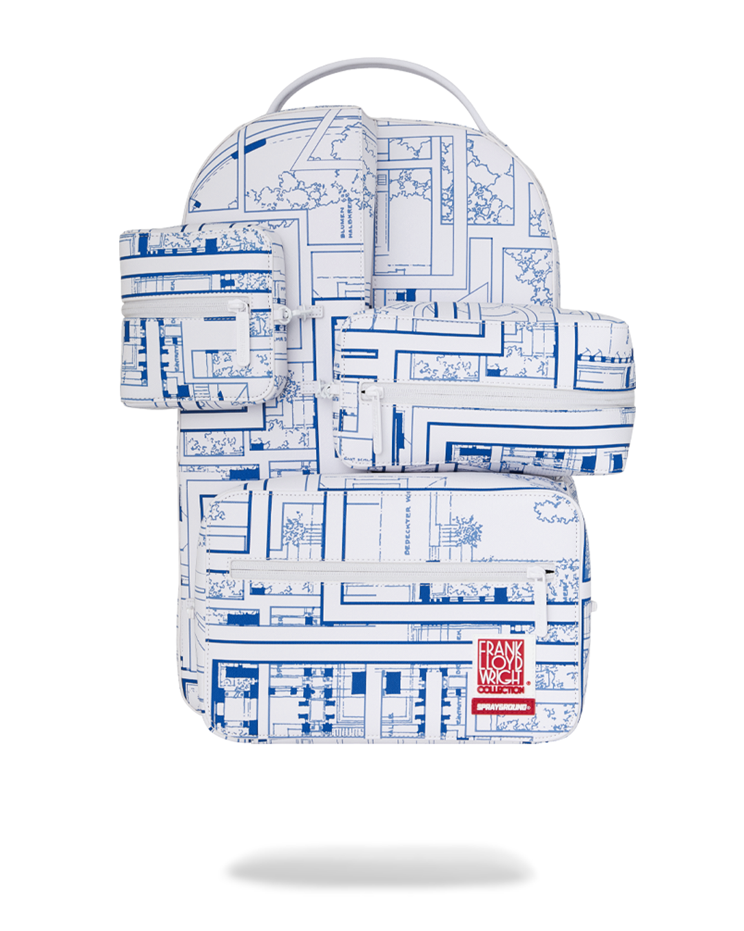 SPRAYGROUND® BACKPACK FRANK LLOYD WRIGHT BLUEPRINT 3D BACKPACK