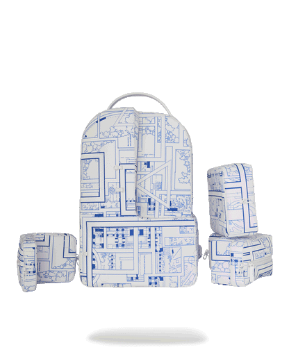 SPRAYGROUND® BACKPACK FRANK LLOYD WRIGHT BLUEPRINT 3D BACKPACK