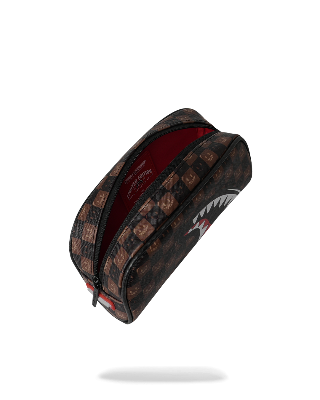 SPRAYGROUND® POUCH SHARKS IN PARIS GRIN & GRIND POUCH
