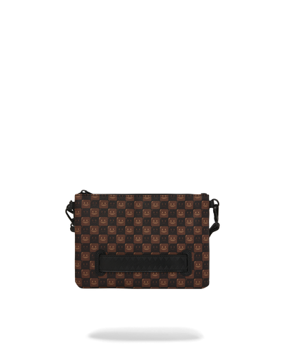 SPRAYGROUND® POUCHETTE SHARKS IN PARIS GRIN & GRIND CROSSOVER CLUTCH
