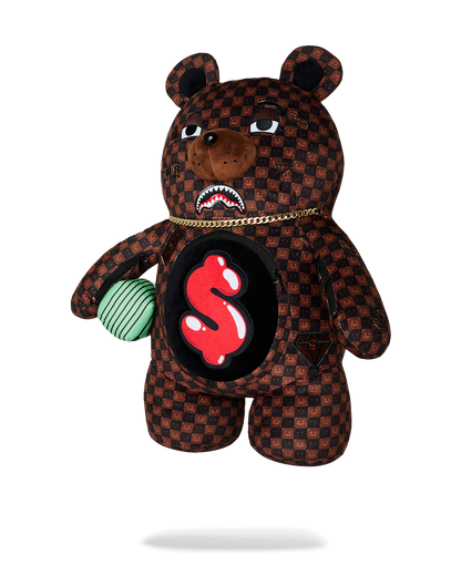 SPRAYGROUND® BACKPACK SHARKS IN PARIS GRIN & GRIND MONEYBEAR BACKPACK