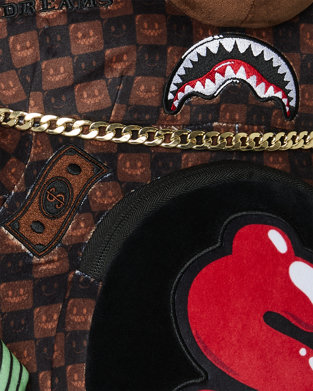 SPRAYGROUND® BACKPACK SHARKS IN PARIS GRIN & GRIND MONEYBEAR BACKPACK