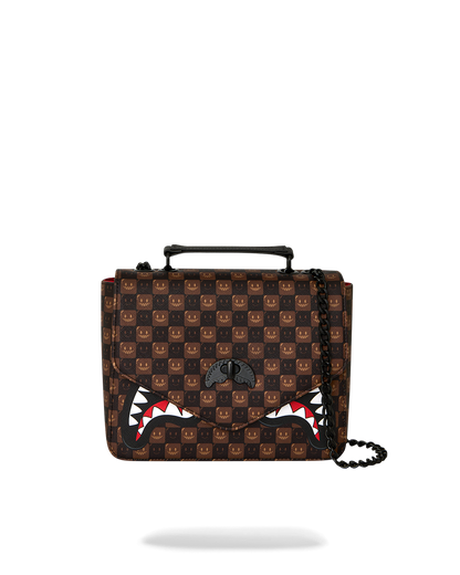 SPRAYGROUND® HANDBAG SHARKS IN PARIS GRIN & GRIND HANDBAG
