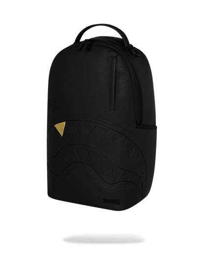 SPRAYGROUNDÂ® BACKPACK BLACKED OUT EMBOSSED GOLD TOOTH BACKPACK