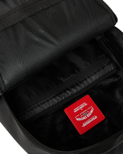 SPRAYGROUNDÂ® BACKPACK BLACKED OUT EMBOSSED GOLD TOOTH BACKPACK