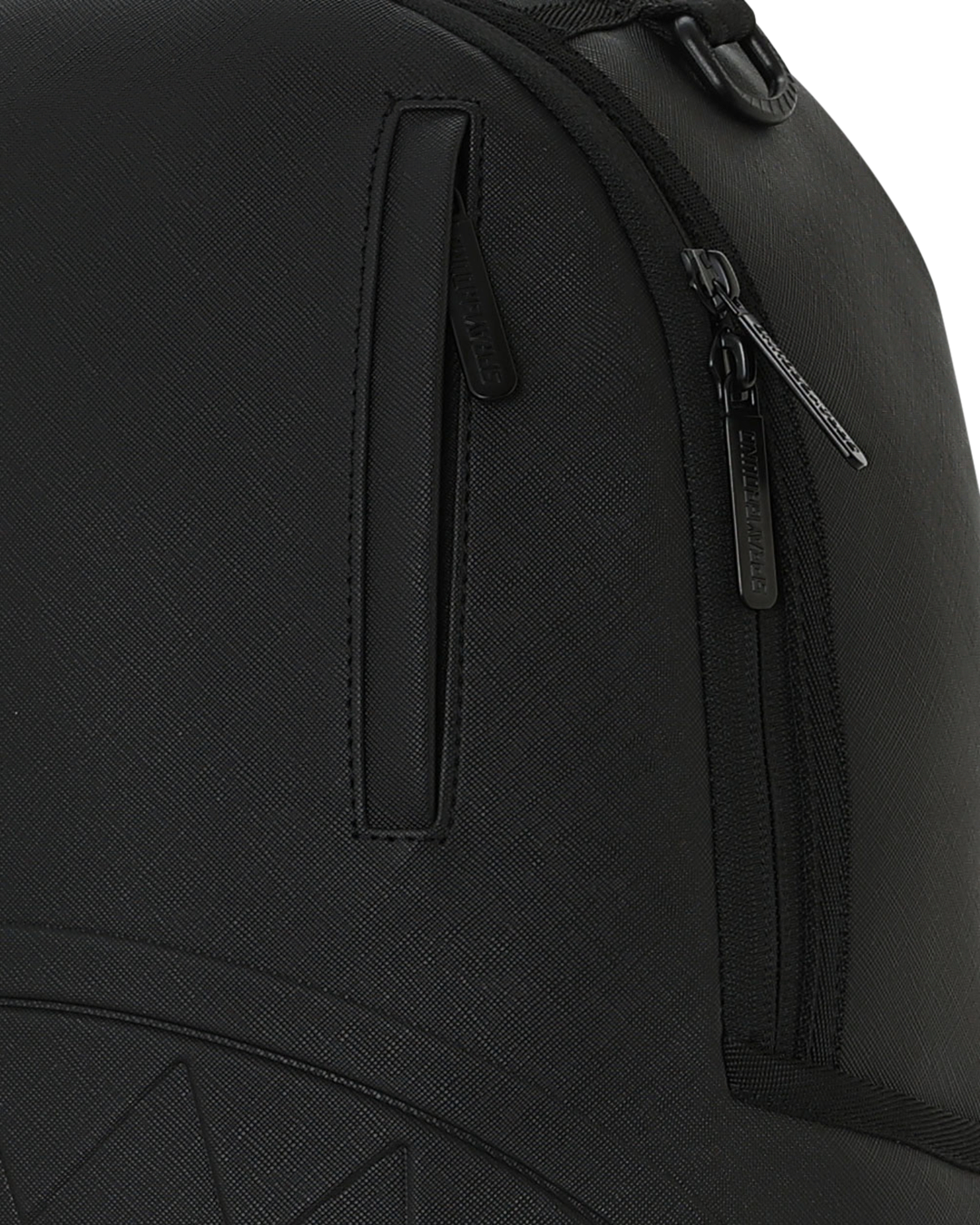 SPRAYGROUNDÂ® BACKPACK BLACKED OUT EMBOSSED GOLD TOOTH BACKPACK