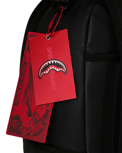 SPRAYGROUNDÂ® BACKPACK BLACKED OUT EMBOSSED GOLD TOOTH BACKPACK