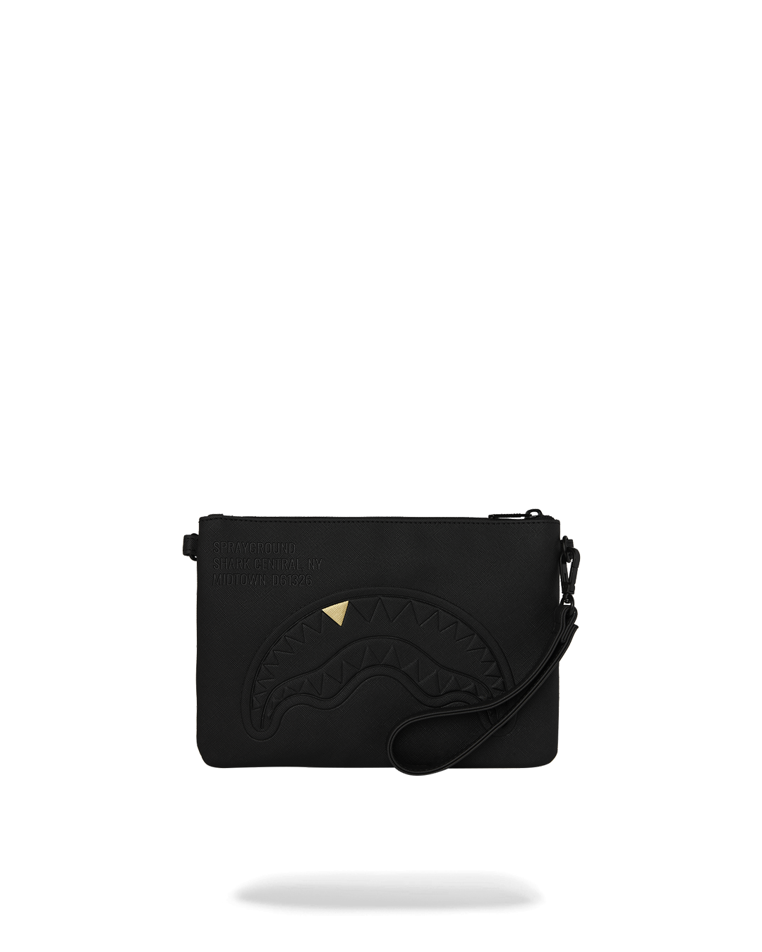 SPRAYGROUND® POUCHETTE THE GOLDEN FANG SHARK CROSSOVER CLUTCH