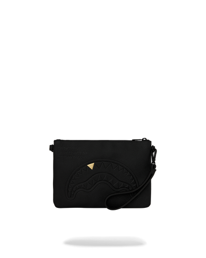 SPRAYGROUND® POUCHETTE THE GOLDEN FANG SHARK CROSSOVER CLUTCH