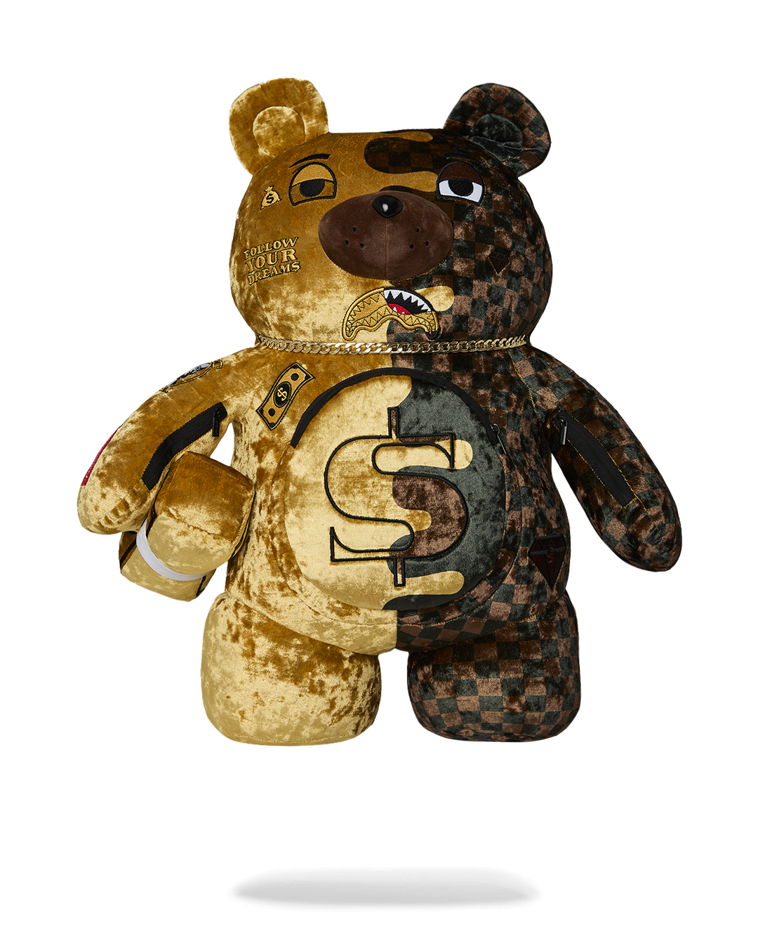 SPRAYGROUND® BACKPACK GOLDEN DYNASTY MONEYBEAR BACKPACK