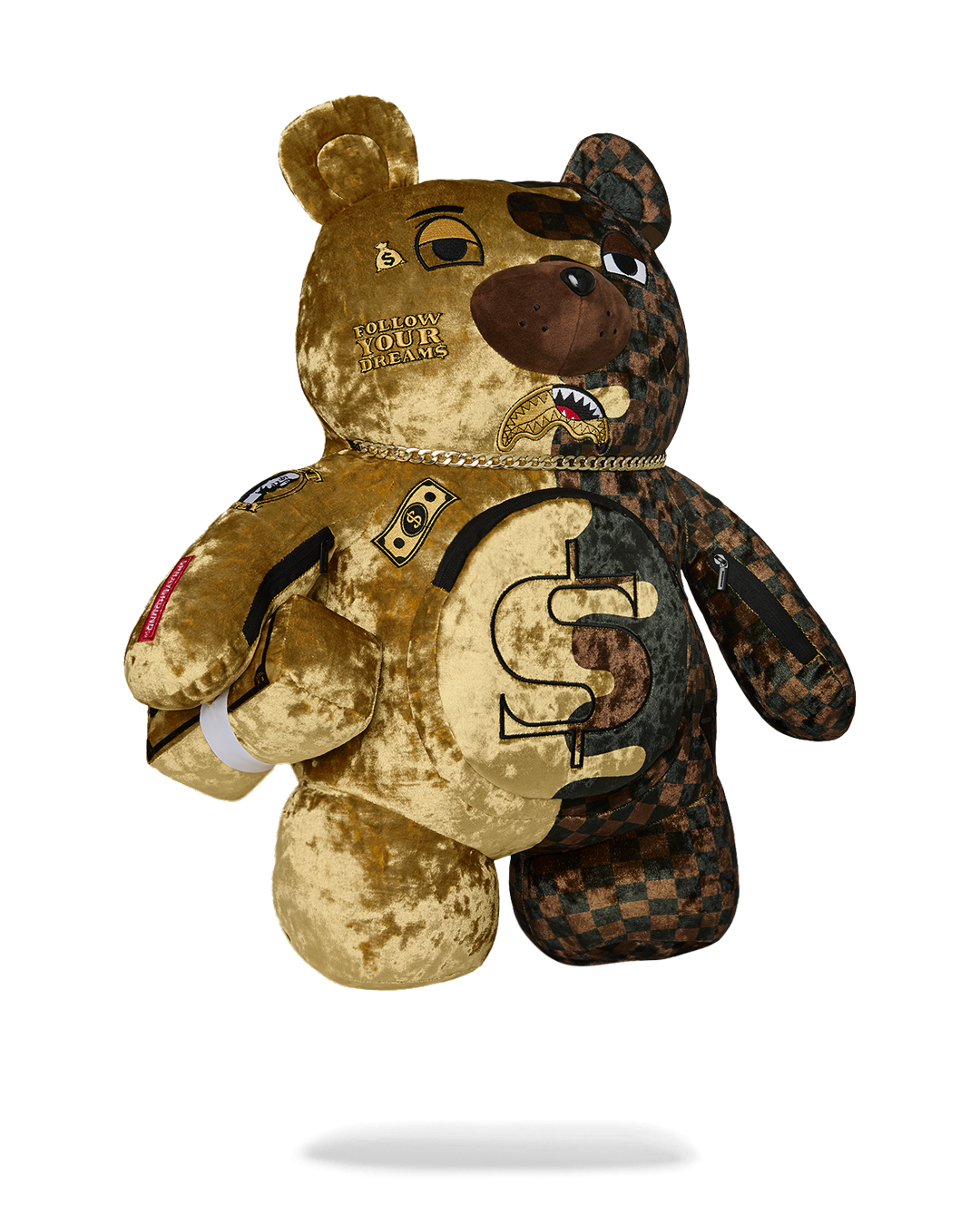 SPRAYGROUND® BACKPACK GOLDEN DYNASTY MONEYBEAR BACKPACK