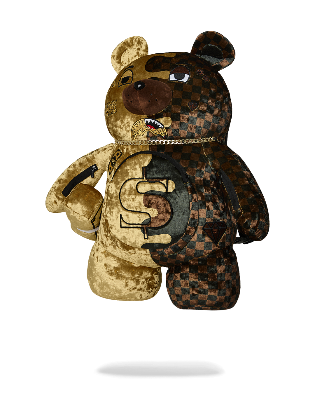 SPRAYGROUND® BACKPACK GOLDEN DYNASTY MONEYBEAR BACKPACK