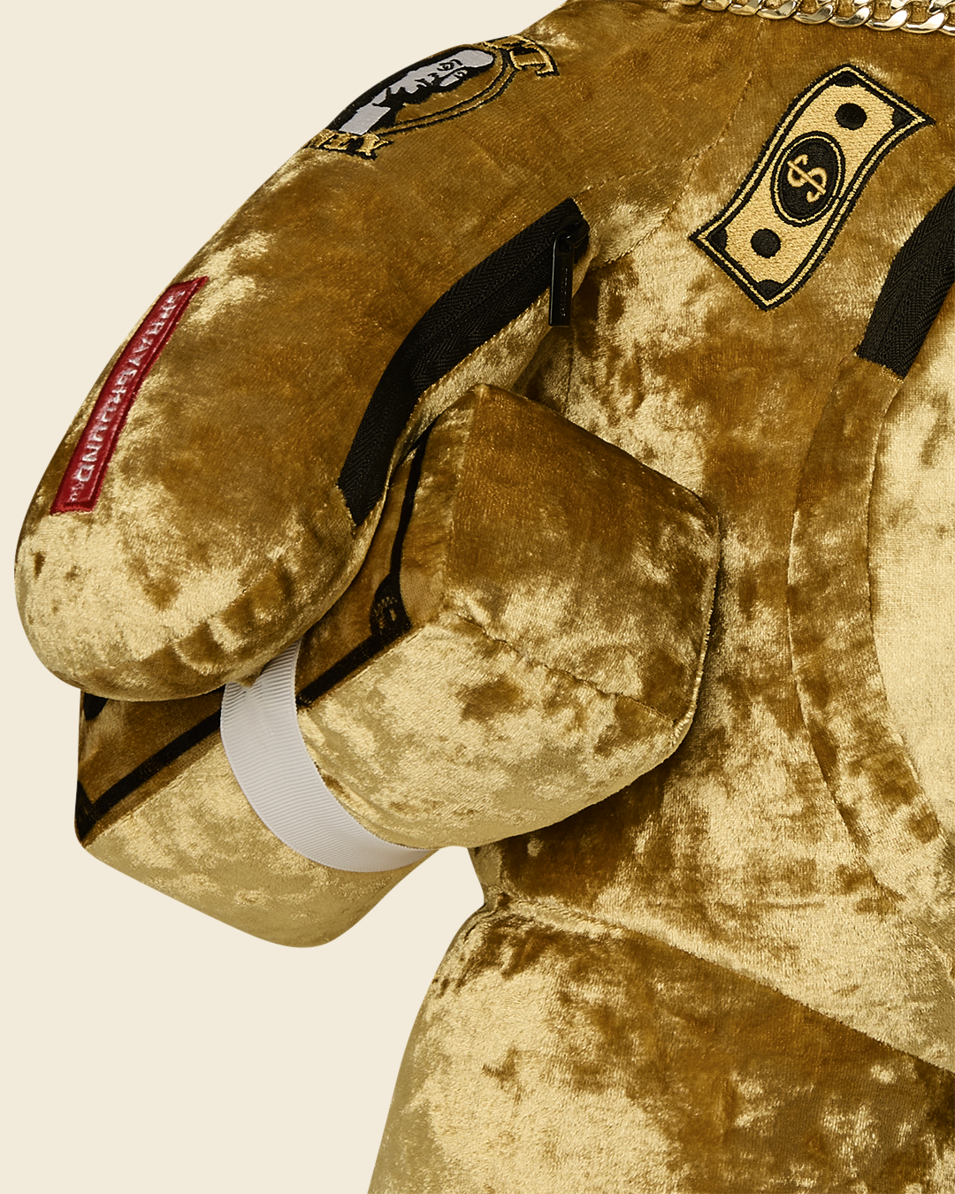 SPRAYGROUND® BACKPACK GOLDEN DYNASTY MONEYBEAR BACKPACK