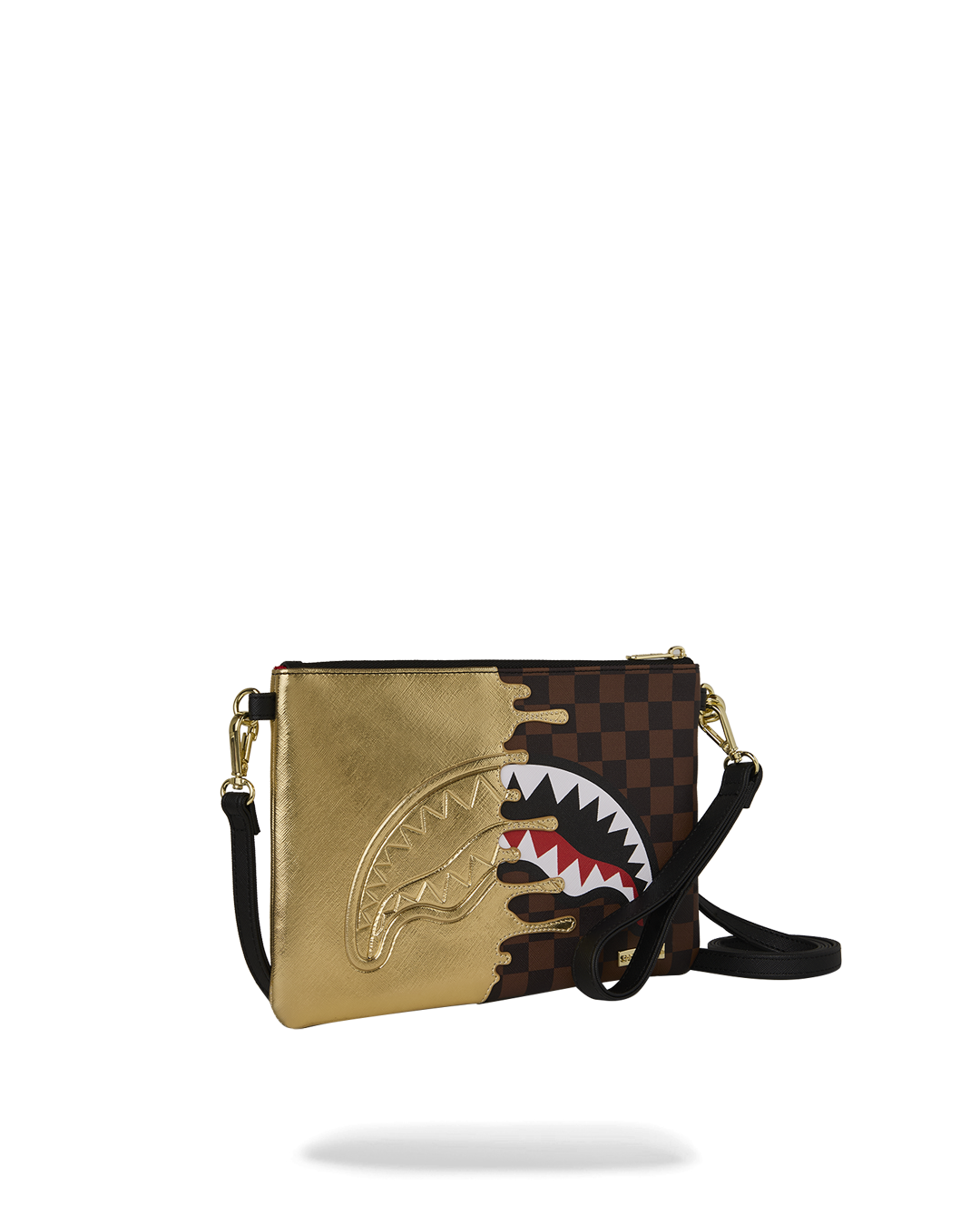 SPRAYGROUND® POUCHETTE GOLDEN DYNASTY CROSSOVER CLUTCH