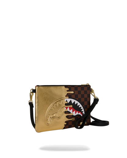 SPRAYGROUND® POUCHETTE GOLDEN DYNASTY CROSSOVER CLUTCH