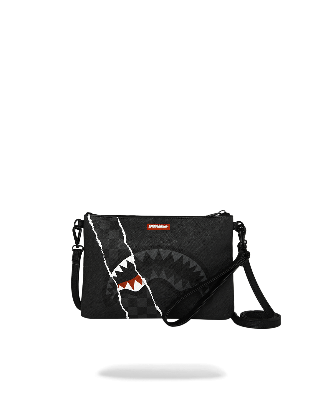 SPRAYGROUND® POUCHETTE SHARK SLASH CROSSOVER CLUTCH