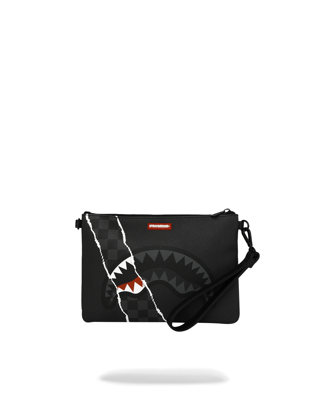 SPRAYGROUND® POUCHETTE SHARK SLASH CROSSOVER CLUTCH