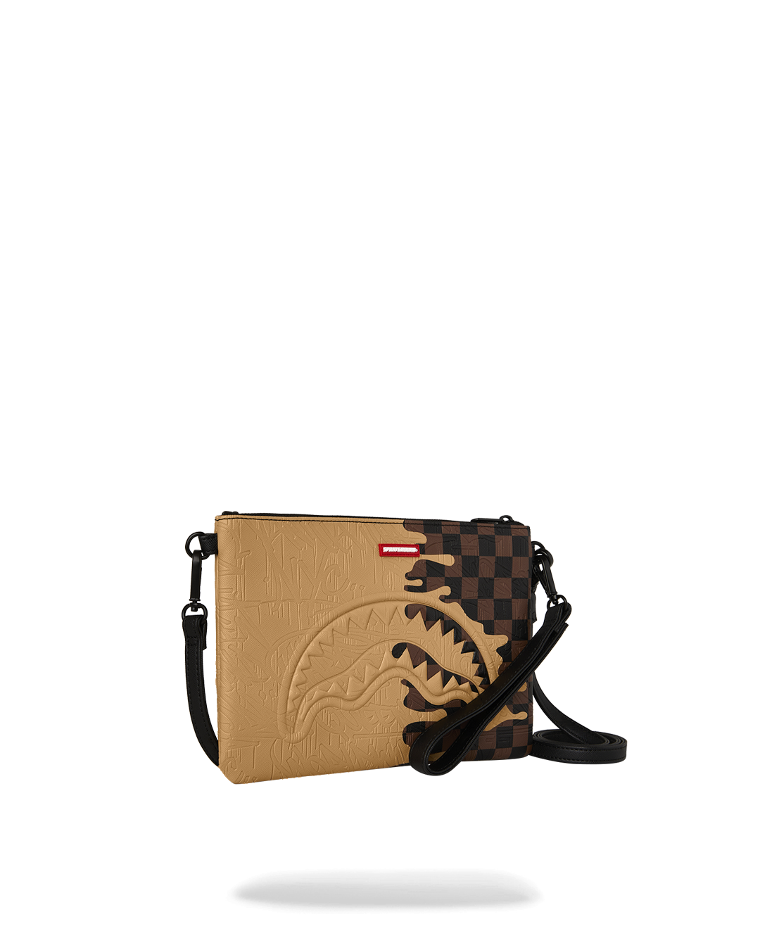 SPRAYGROUND® POUCHETTE DESIGNER DRIP EFFECT CROSSOVER CLUTCH