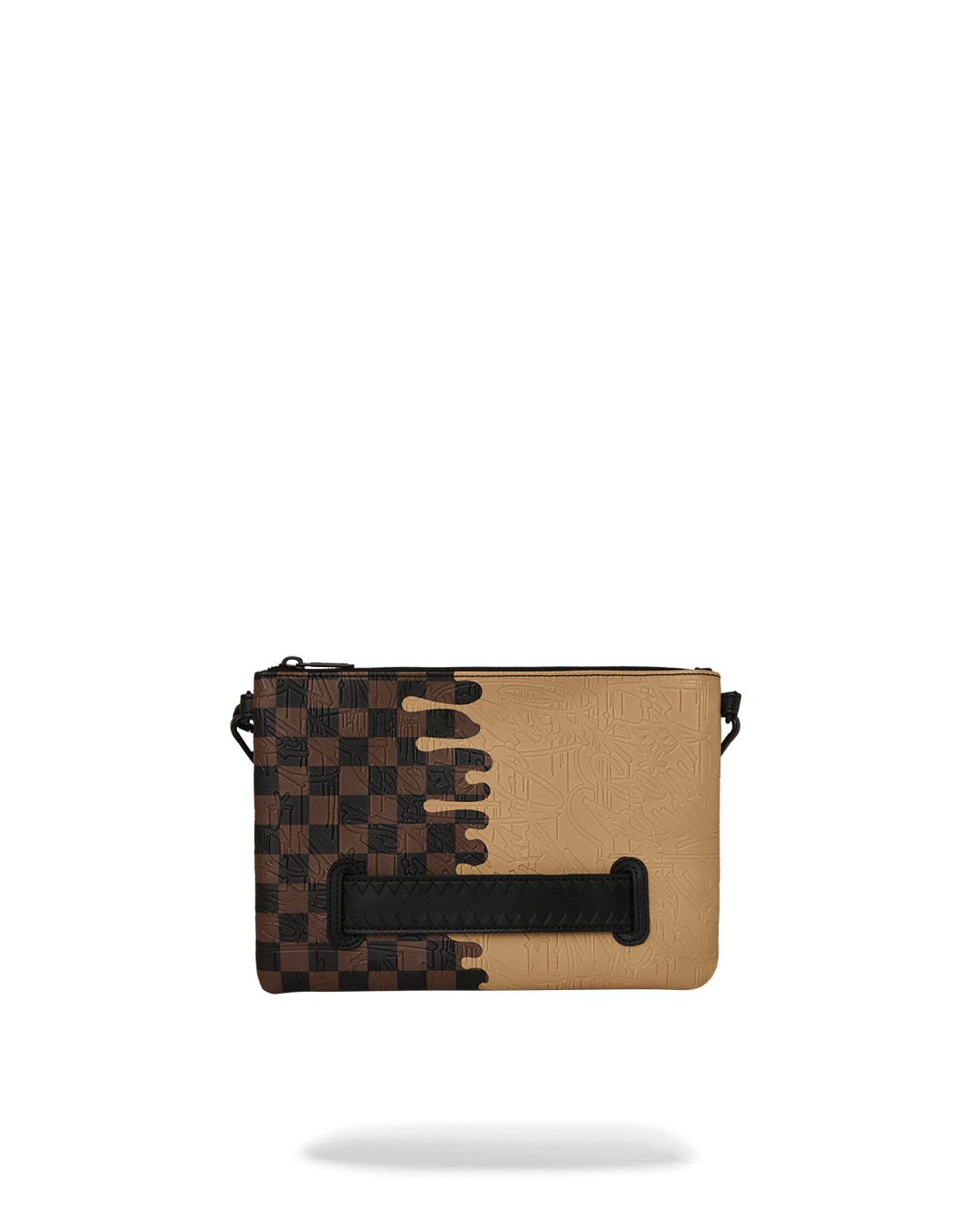 SPRAYGROUND® POUCHETTE DESIGNER DRIP EFFECT CROSSOVER CLUTCH