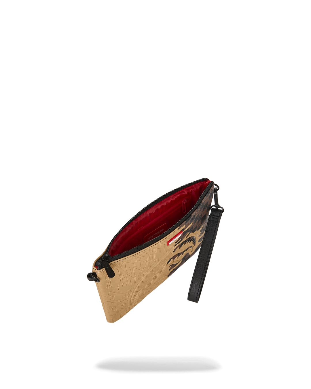 SPRAYGROUND® POUCHETTE DESIGNER DRIP EFFECT CROSSOVER CLUTCH