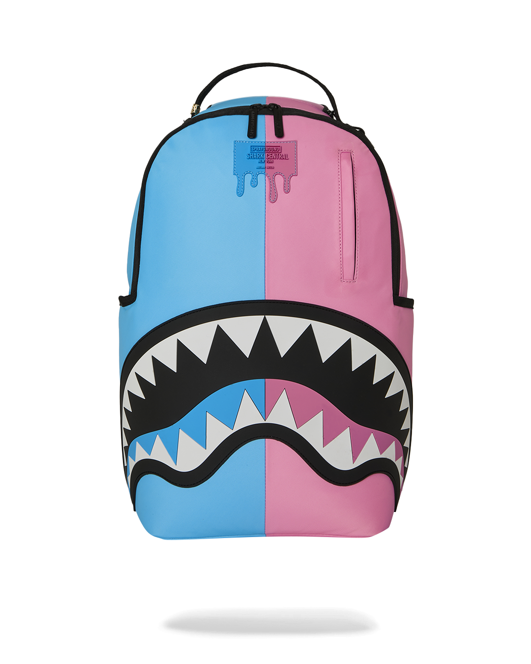 SPRAYGROUNDÂ® BACKPACK SHARK CENTRAL COTTON CANDY SPLIT BACKPACK