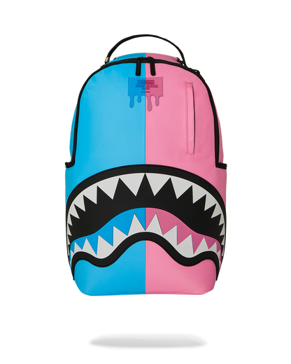 SPRAYGROUNDÂ® BACKPACK SHARK CENTRAL COTTON CANDY SPLIT BACKPACK