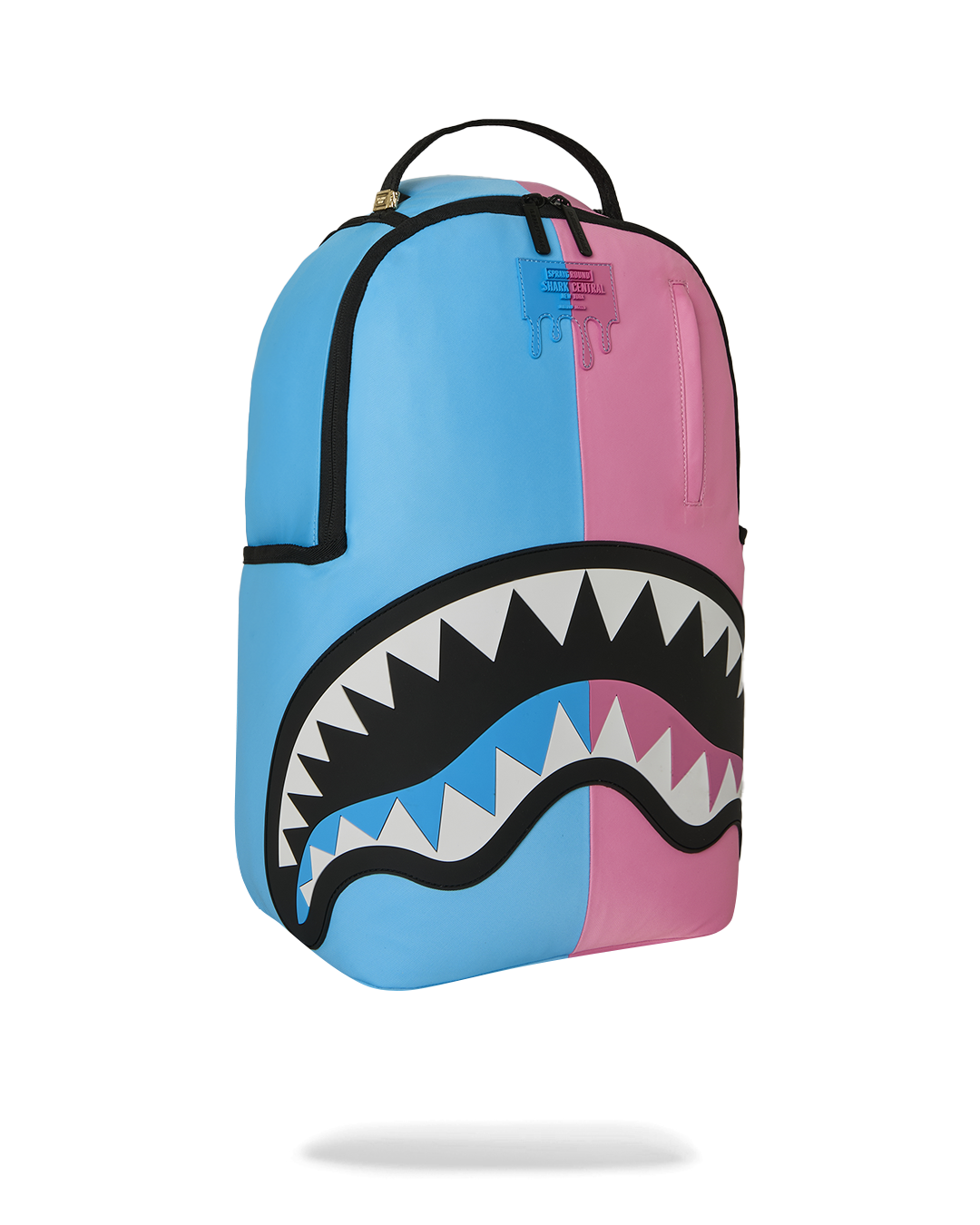 SPRAYGROUNDÂ® BACKPACK SHARK CENTRAL COTTON CANDY SPLIT BACKPACK