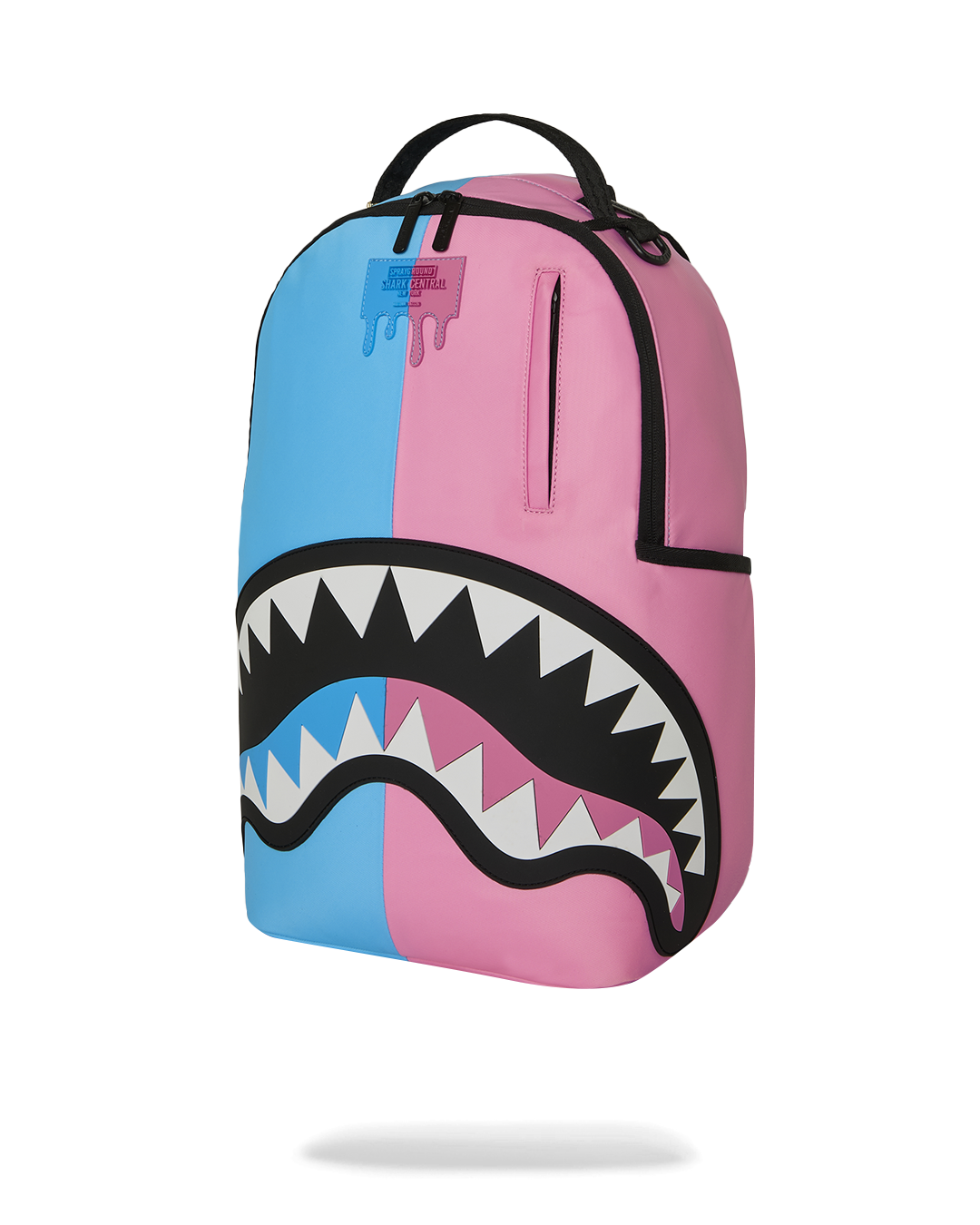SPRAYGROUNDÂ® BACKPACK SHARK CENTRAL COTTON CANDY SPLIT BACKPACK