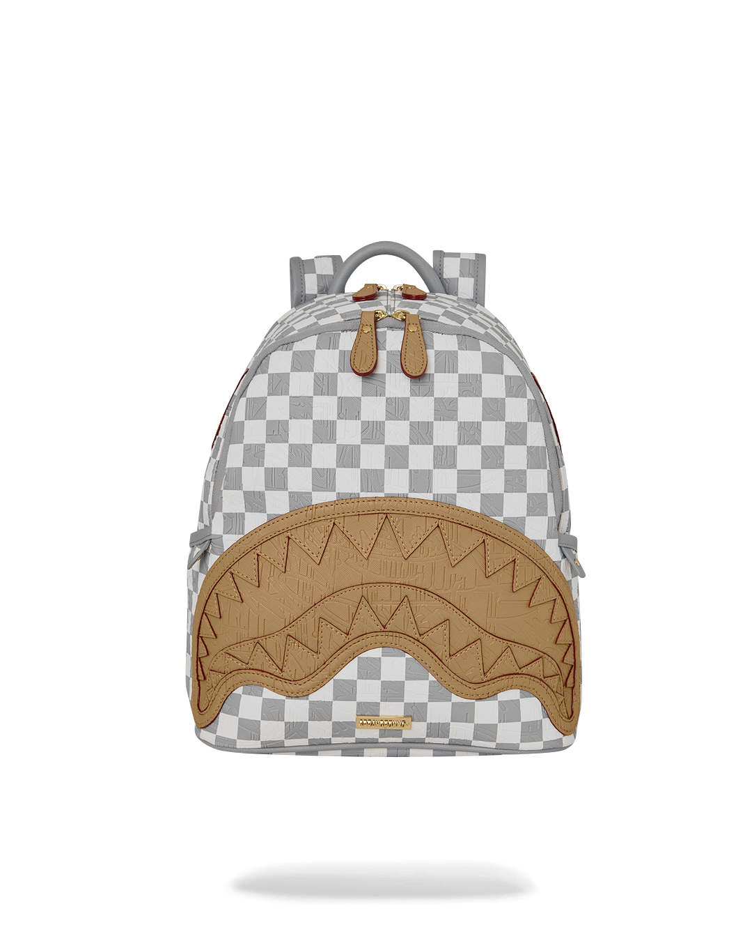 SPRAYGROUND® BACKPACK EMBOSSED CREAM CHECK SAVAGE BACKPACK