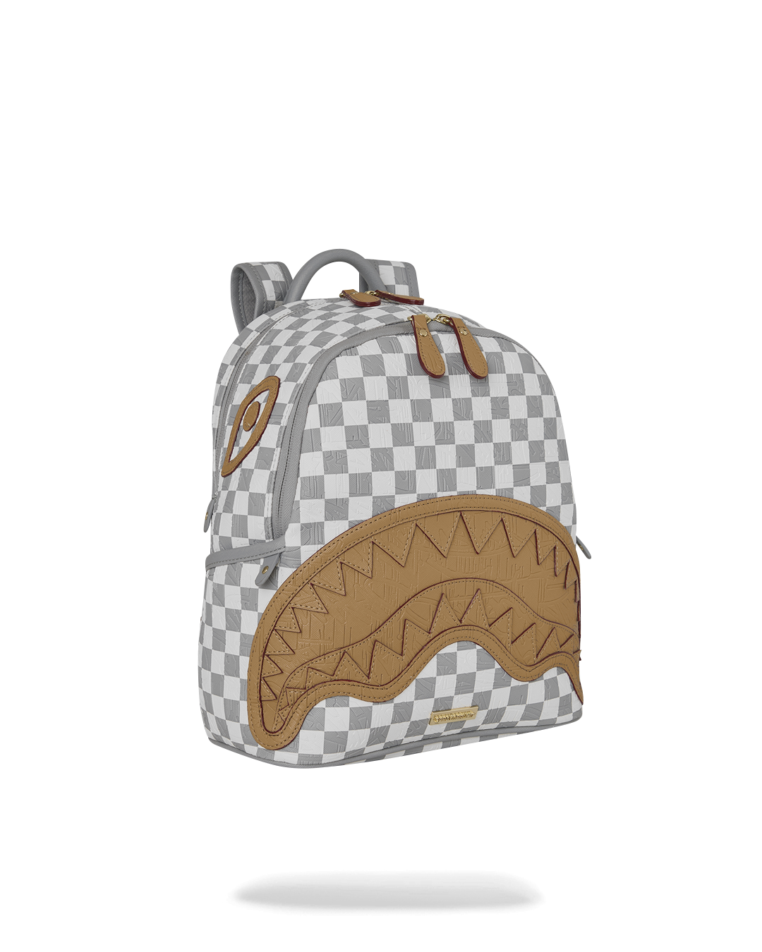 SPRAYGROUND® BACKPACK EMBOSSED CREAM CHECK SAVAGE BACKPACK