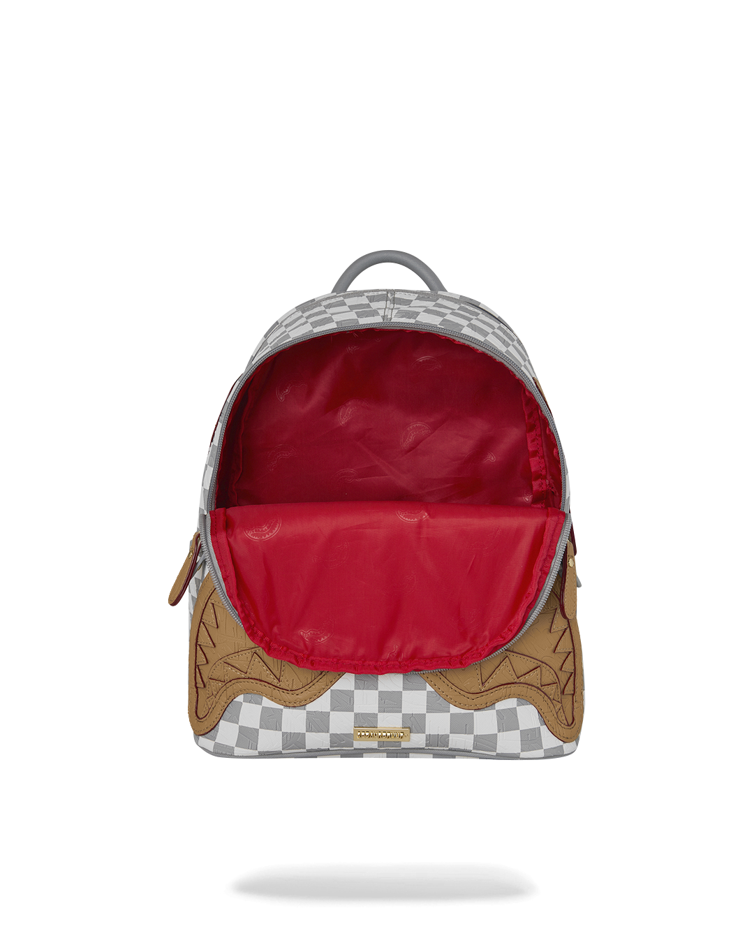 SPRAYGROUND® BACKPACK EMBOSSED CREAM CHECK SAVAGE BACKPACK