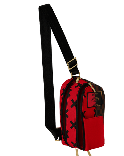 SPRAYGROUND® SLING REVERSE HALF SPLIT BACKPACK SLING