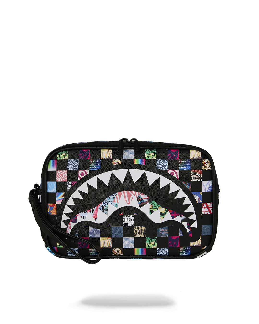 SPRAYGROUND® TOILETRY CRAZY CHECK TOILETRY BRICK