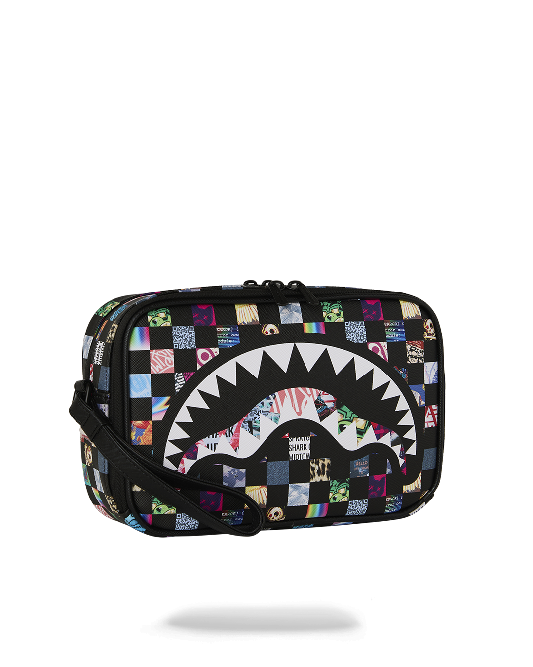 SPRAYGROUND® TOILETRY CRAZY CHECK TOILETRY BRICK
