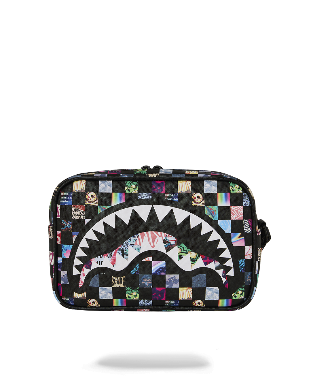 SPRAYGROUND® TOILETRY CRAZY CHECK TOILETRY BRICK