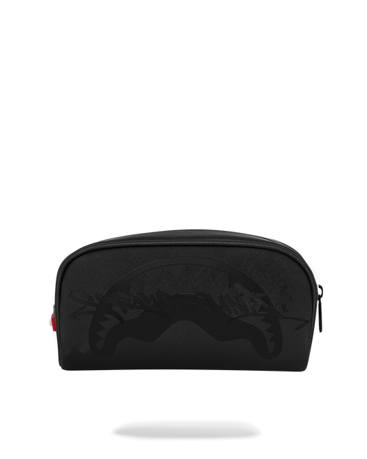 SPRAYGROUND® POUCH LUX BLACK GHOST DRIP POUCH