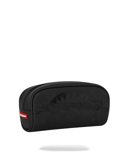 SPRAYGROUND® POUCH LUX BLACK GHOST DRIP POUCH