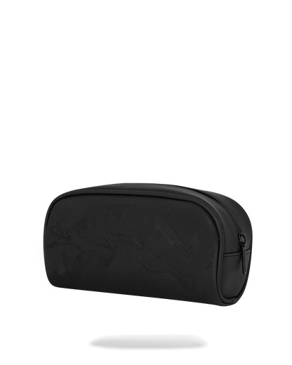 SPRAYGROUND® POUCH LUX BLACK GHOST DRIP POUCH