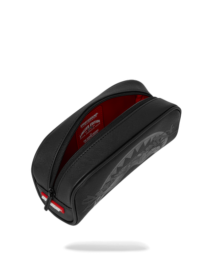 SPRAYGROUND® POUCH LUX BLACK GHOST DRIP POUCH