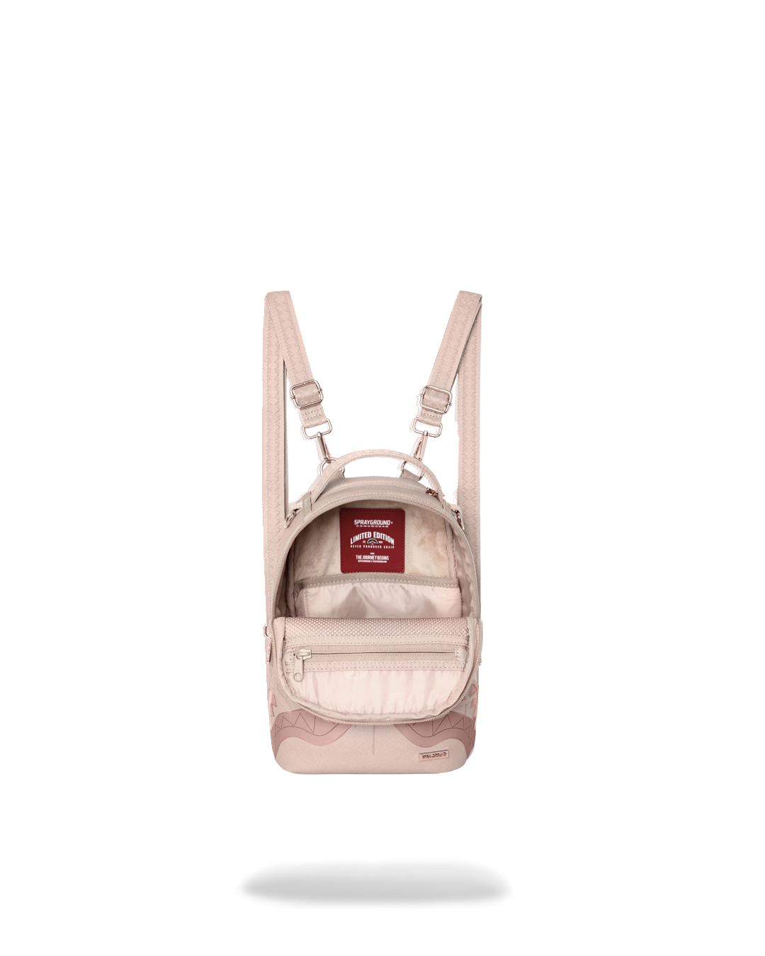 SPRAYGROUND® BACKPACK SHADOW SHARKS - ROSE GHOST MINI BACKPACK