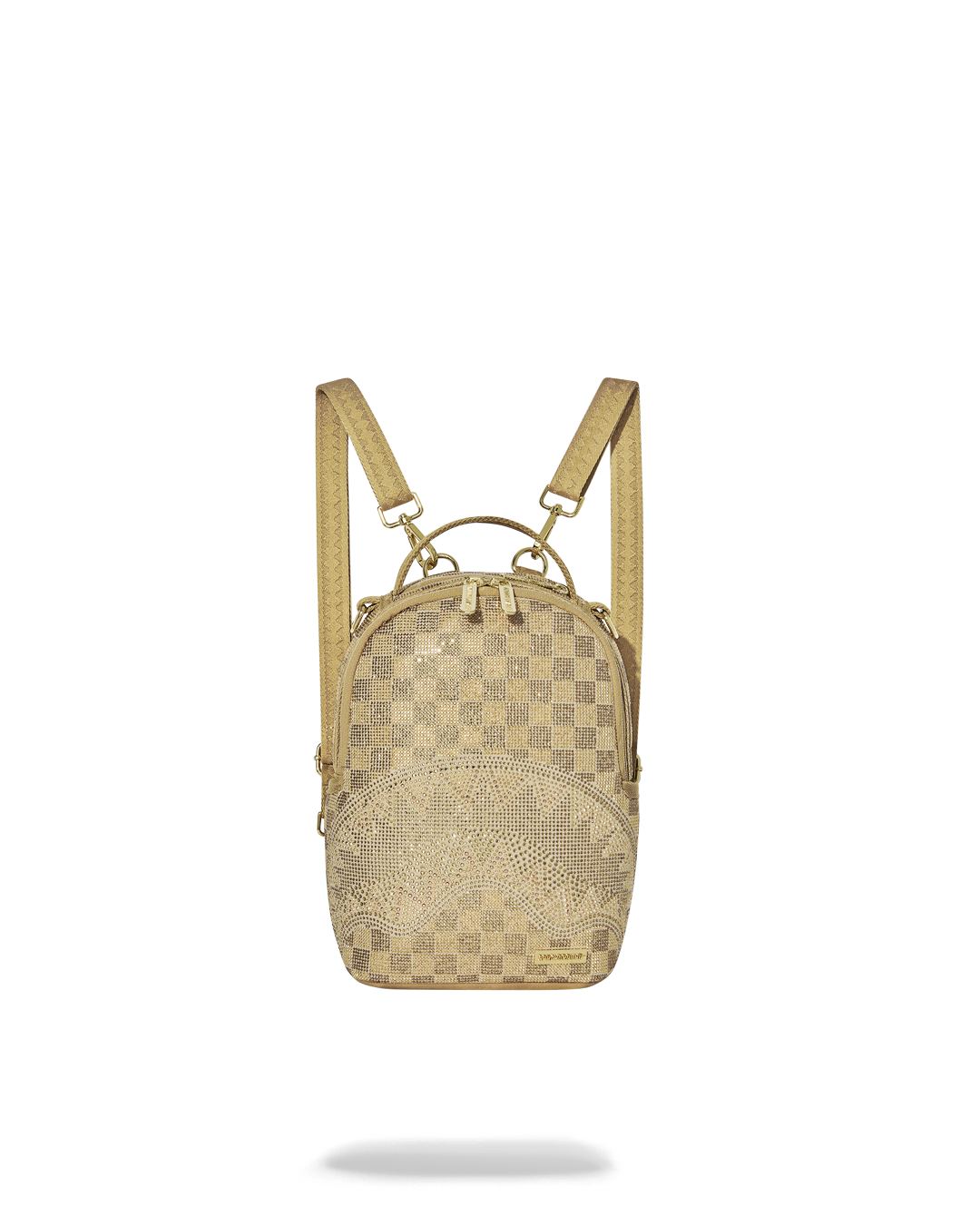 SPRAYGROUND® BACKPACK 2 TONE GOLD TRINITY MINI BACKPACK