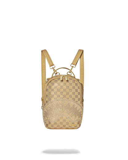 SPRAYGROUND® BACKPACK 2 TONE GOLD TRINITY MINI BACKPACK