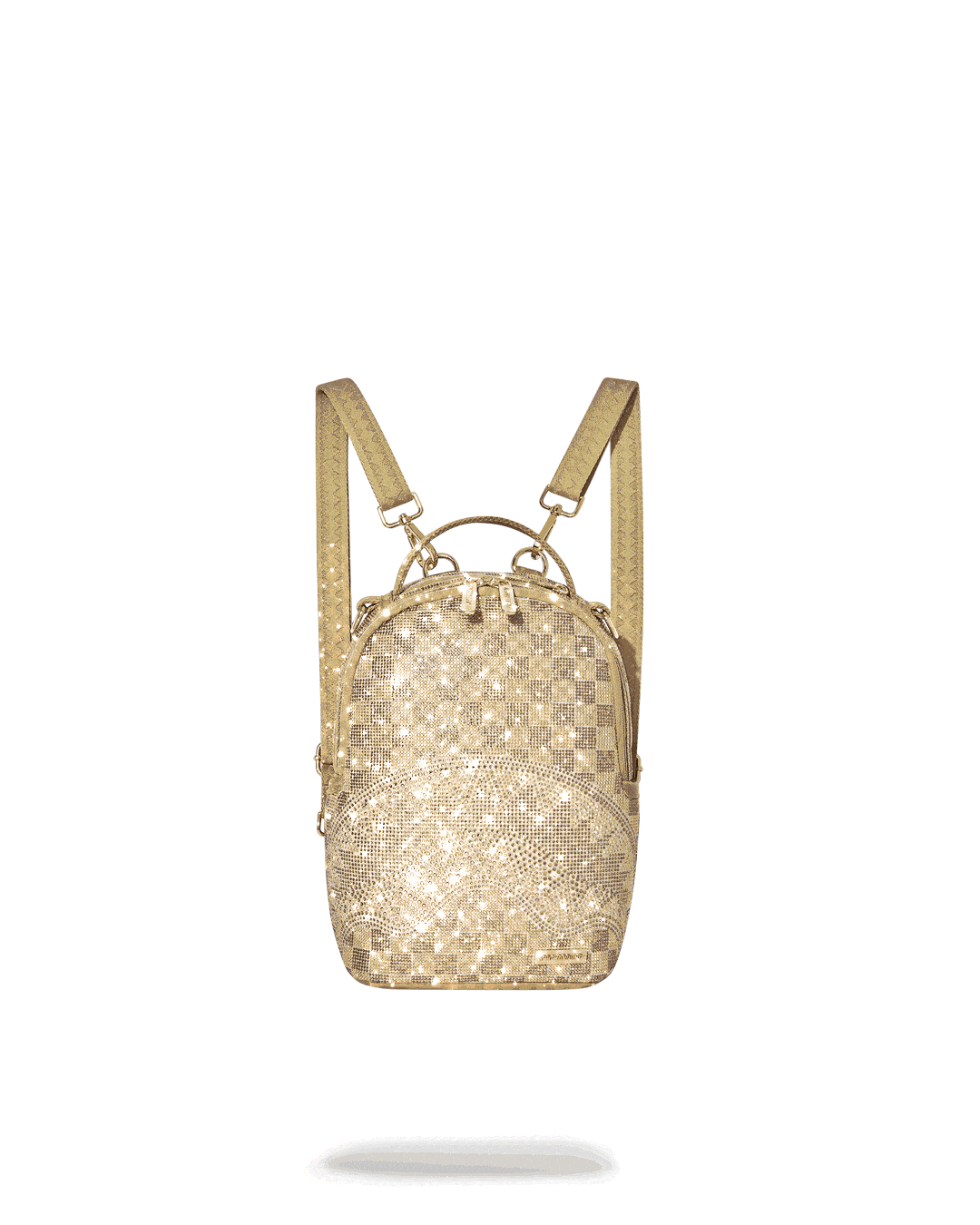SPRAYGROUND® BACKPACK 2 TONE GOLD TRINITY MINI BACKPACK