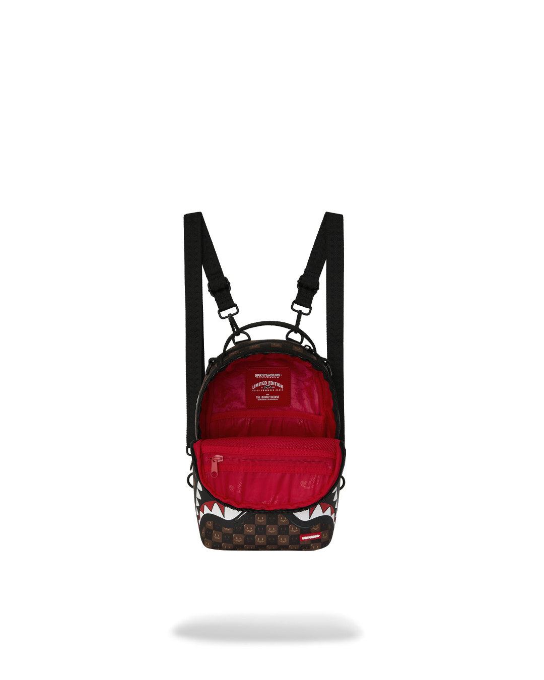 SPRAYGROUND® BACKPACK SHARKS IN PARIS GRIN & GRIND MINI BACKPACK