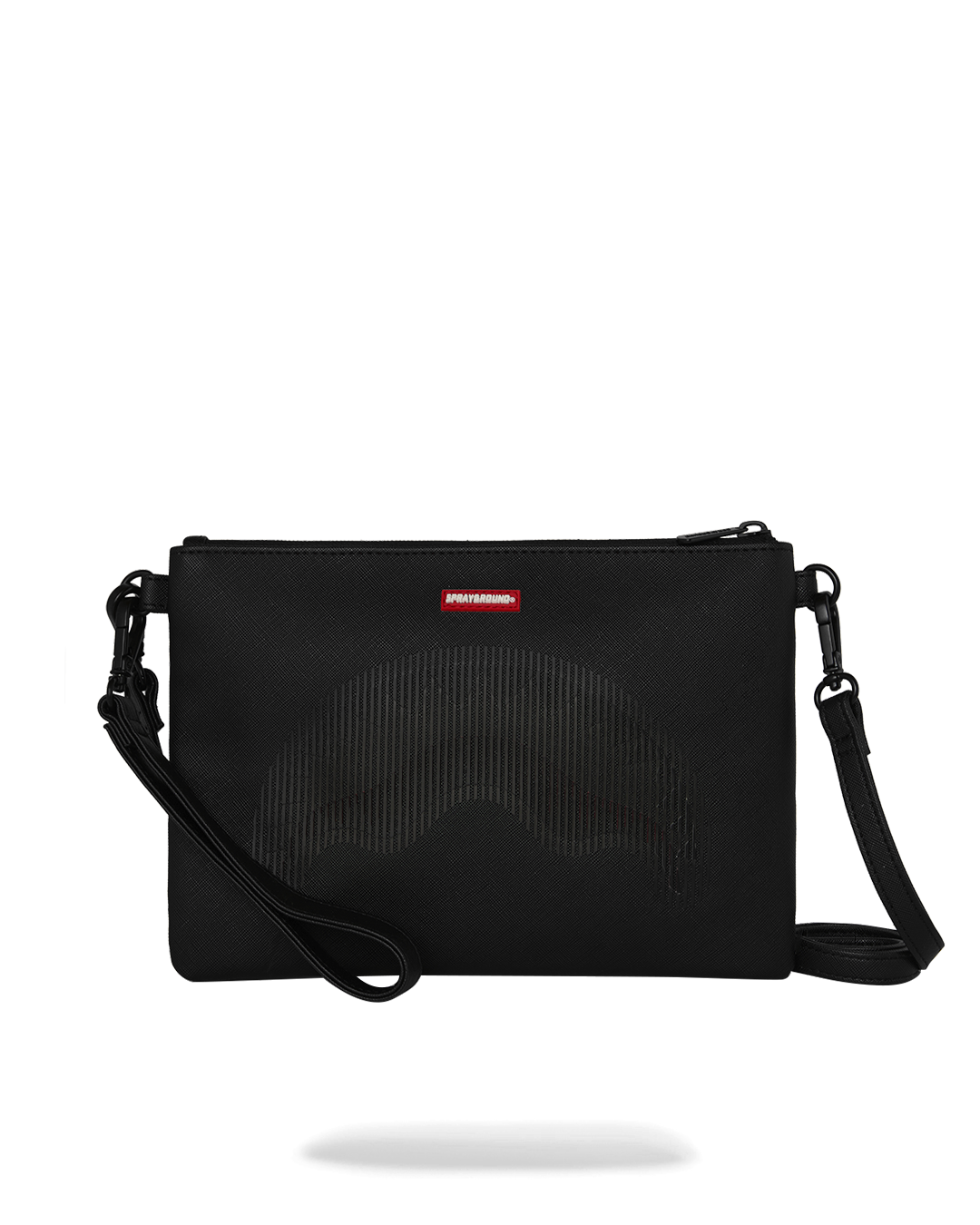 SPRAYGROUND® POUCHETTE DISAPPEARING SHARK CROSSOVER CLUTCH